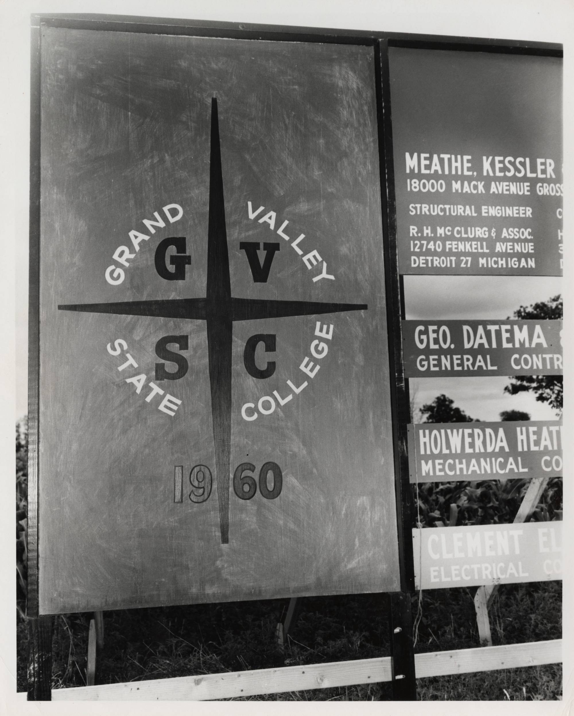 Plague of GVSC showing 1960 as founding date